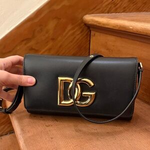 Black DG Women's Crossbody Bag